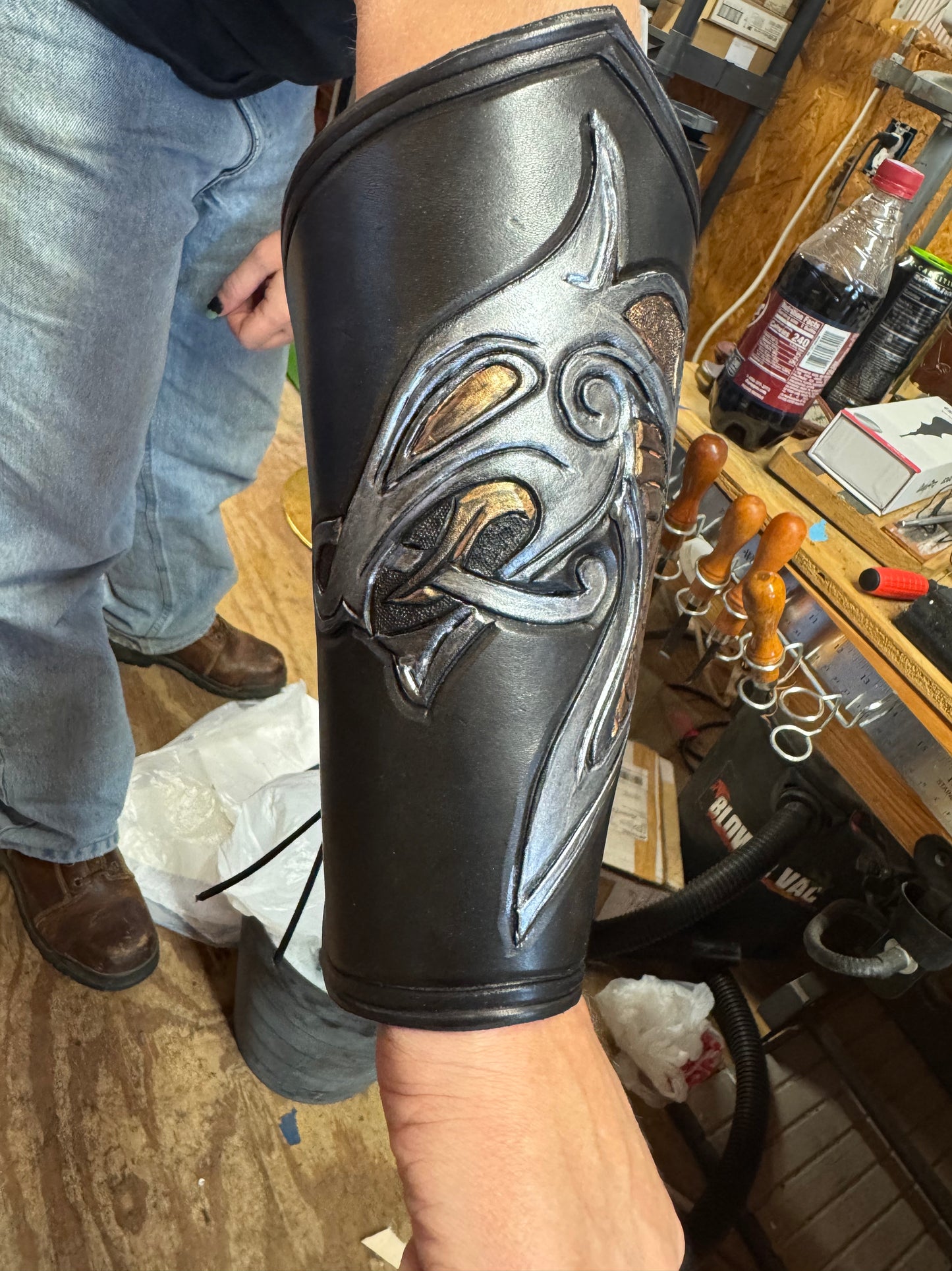 Dragon Head Armor Bracers