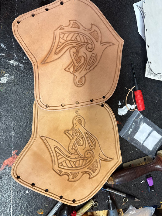 Dragon Head Armor Bracers